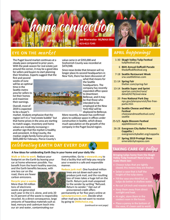 April newsletter